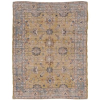 8' 6" x 11"6" Gold Rectangle Rug