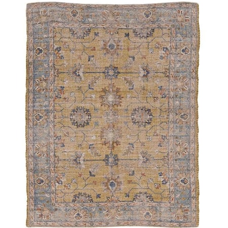 5' x 7' Gold Rectangle Rug