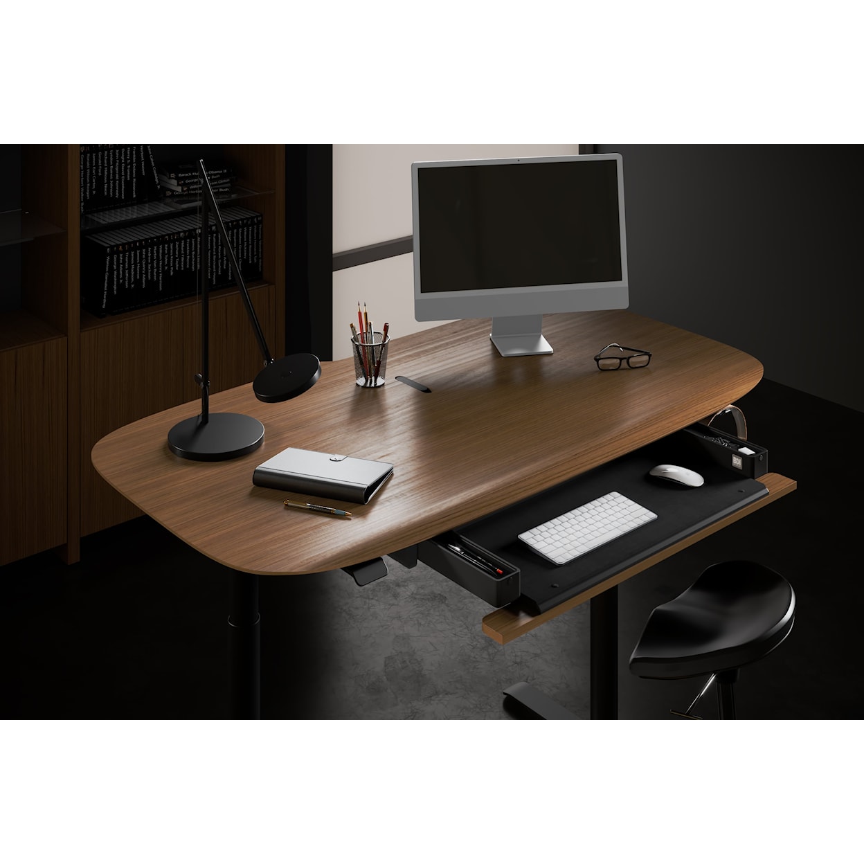 BDI Soma Standing Desk with Drawer