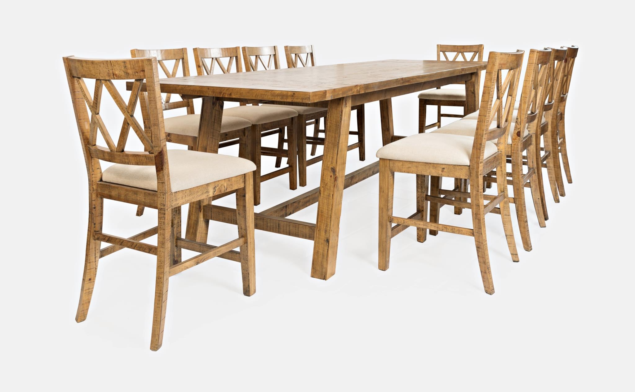 Jofran Telluride 11-Piece Counter Height Table and Chair Set