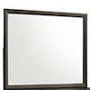 Elements International Beaumont Dresser Mirror in Merlot