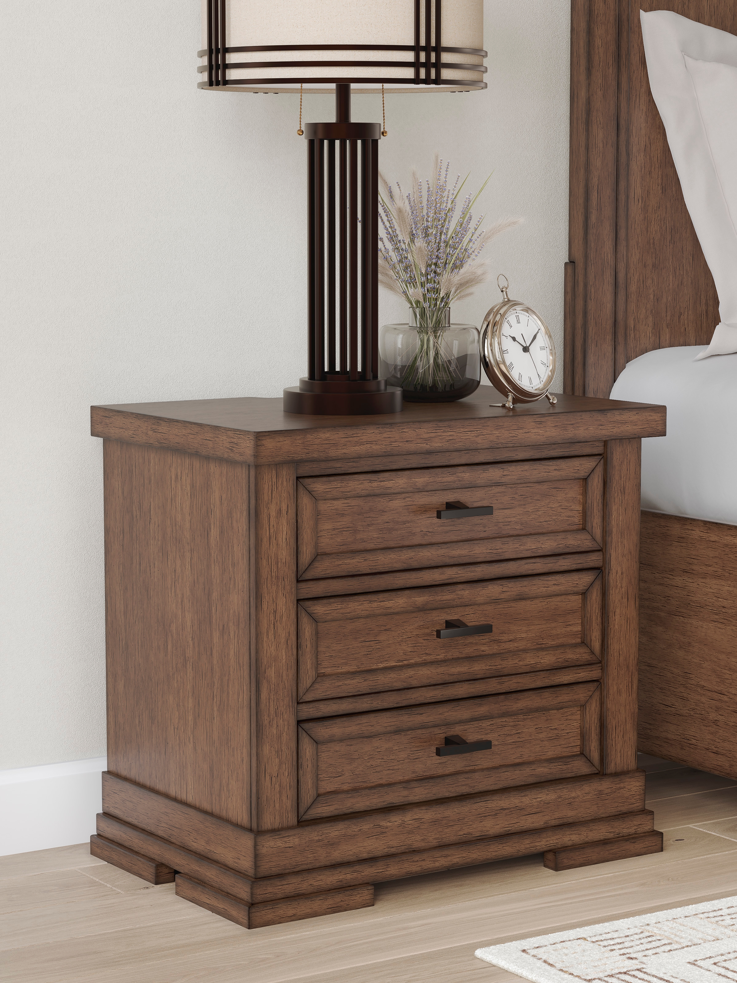 3-Drawer Nightstand