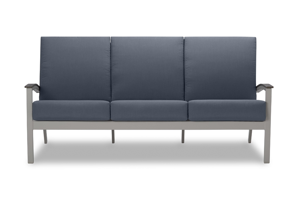 Telescope Bazza Cushioned Sofa w/Polymer Panel Arms