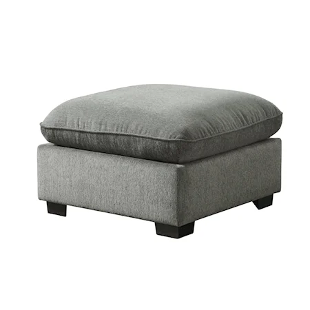 Transitional Memory Foam Ottoman