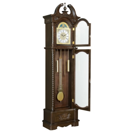 Cedric Grandfather Clock w/ Adjustable Chime