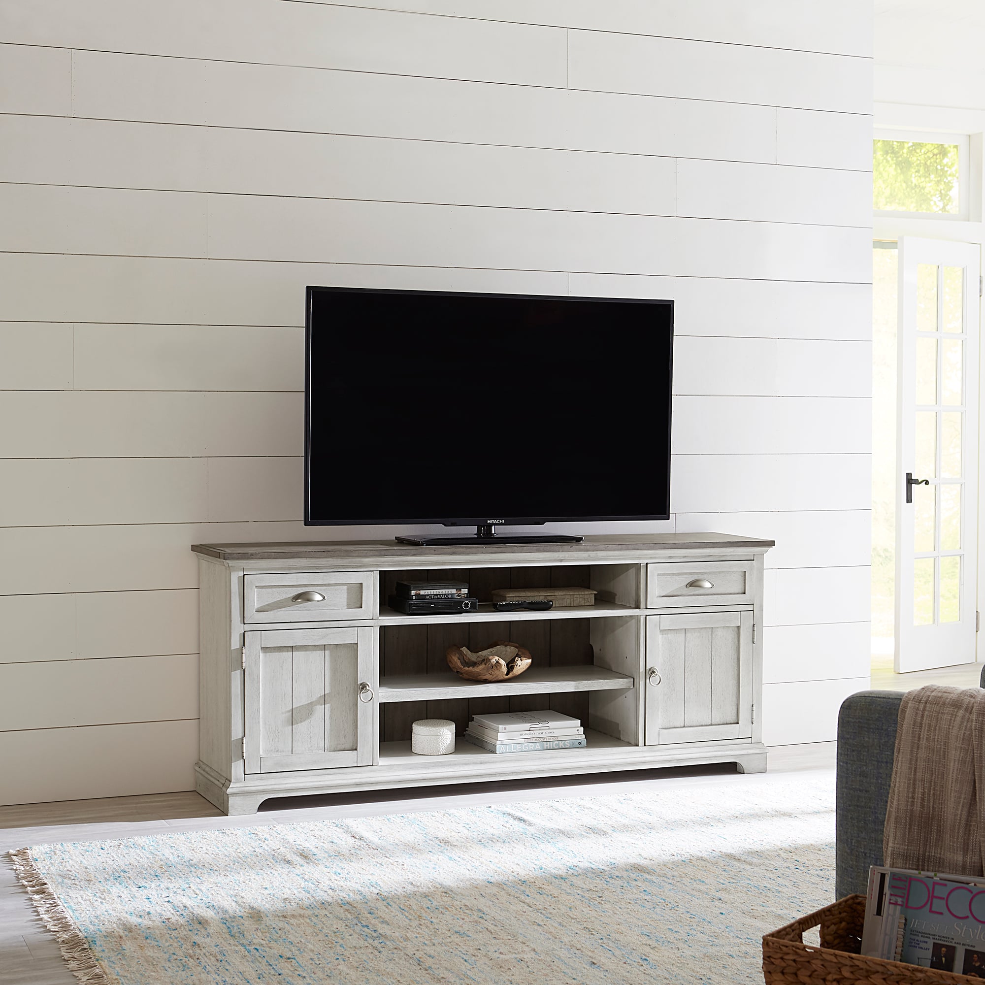 Liberty Furniture Ocean Isle 72 Inch Entertainment TV Stand