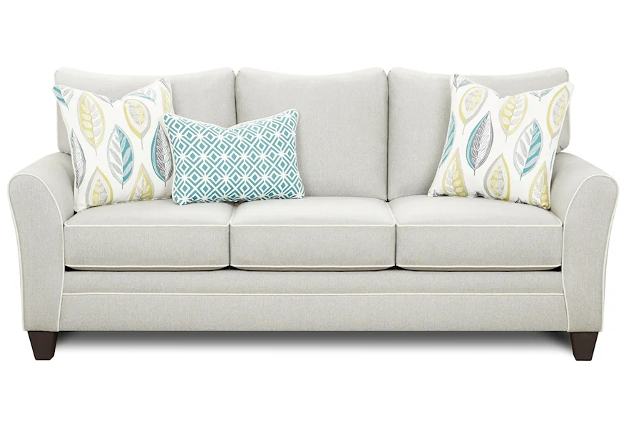 41CW-00KP TNT NICKEL (REVOLUTION) Sofa by Fusion Furniture at Howell Furniture