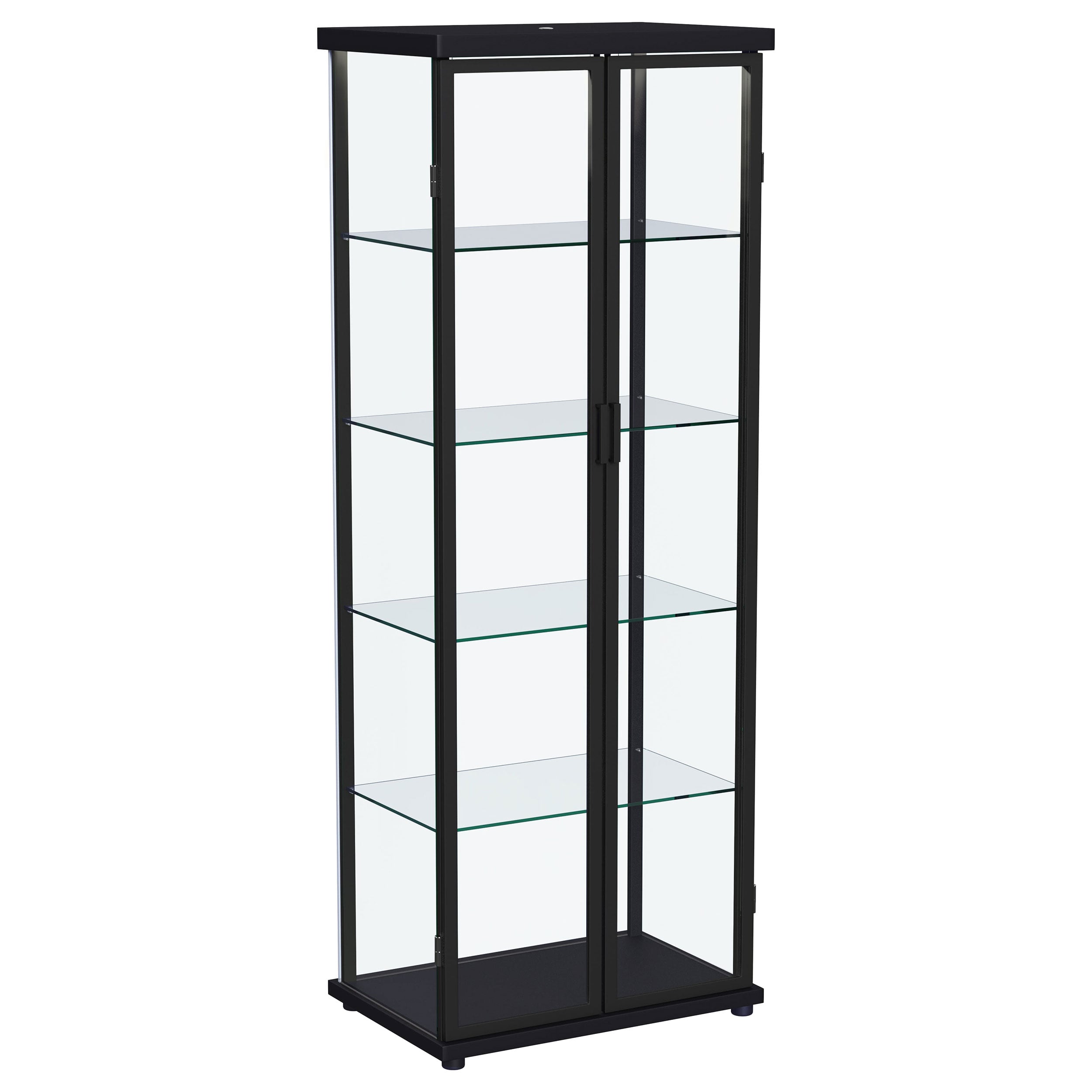 Display Curio Cabinet w/ LED Lighting