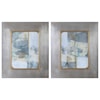 Uttermost Framed Prints Gilded Whimsy Abstract Prints, S/2