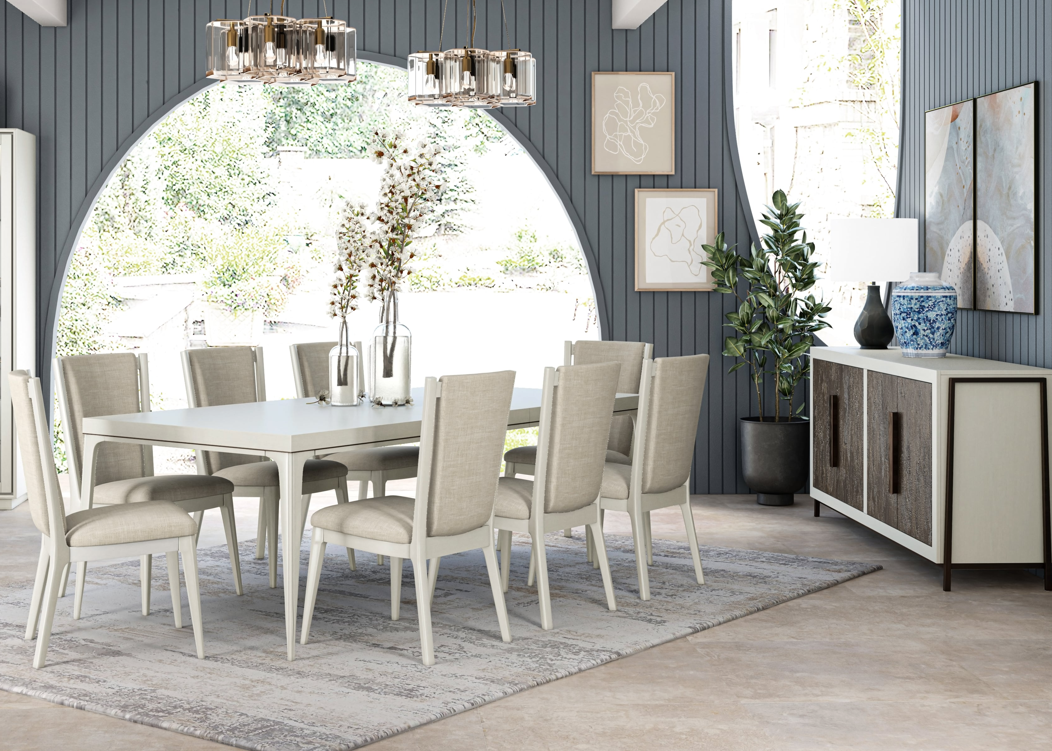 10 piece dining discount table