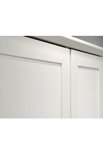 Sauder HomePlus Contemporary Bedroom Armoire with Sliding Door