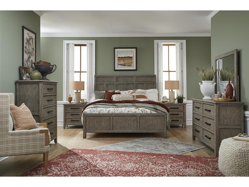 Queen Panel Bed