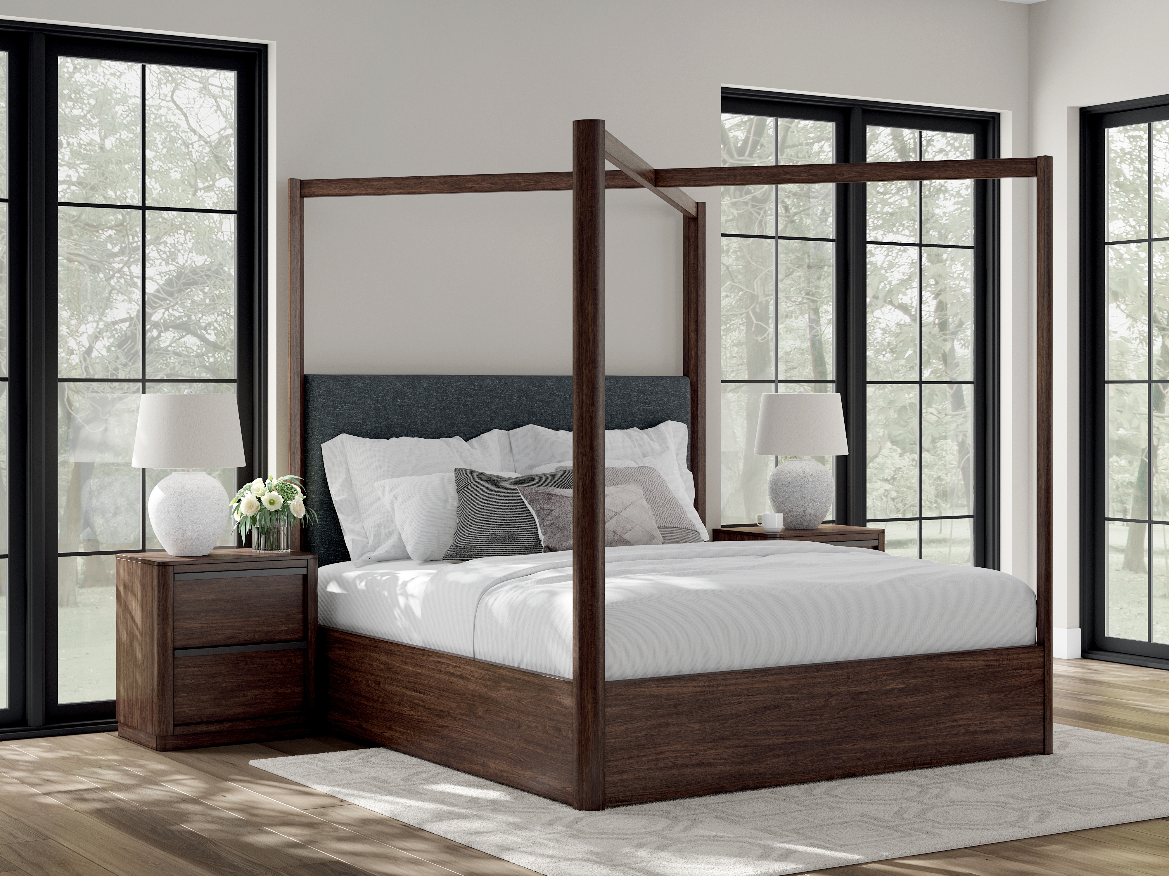 California King Canopy Bed
