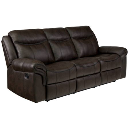 Sawyer Pillow Top Arm Motion Sofa Cocoa