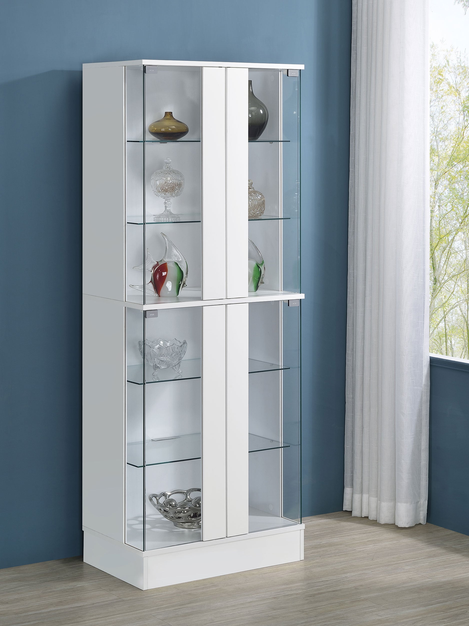 Cabra LED Curio Display Cabinet