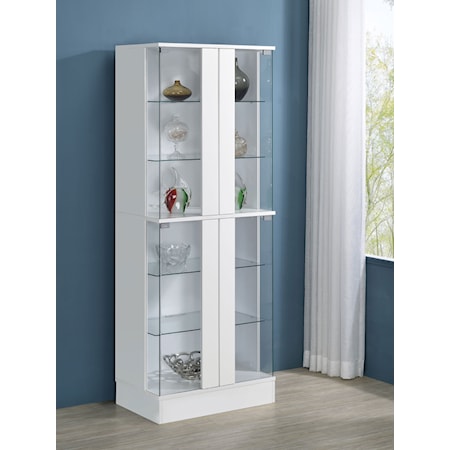 Cabra LED Curio Display Cabinet