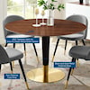 Modway Zinque 47" Dining Table