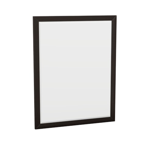 Contemporary Vertical Mirror with Bevelled Glass