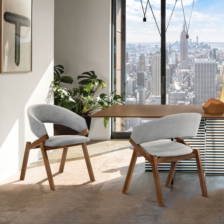 Armen Living Westmont/Talulah Dining Arm Chairs
