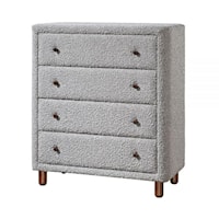 Cleo Contemporary 4-Drawer Bedroom Drawer Chest