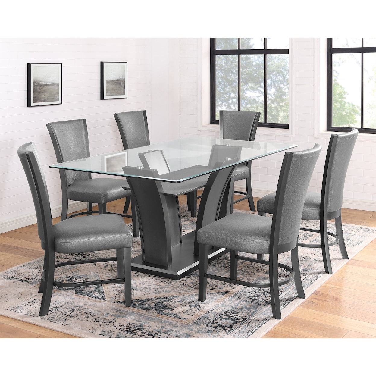 Crown Mark Camelia Upholstered Dining Side Chair