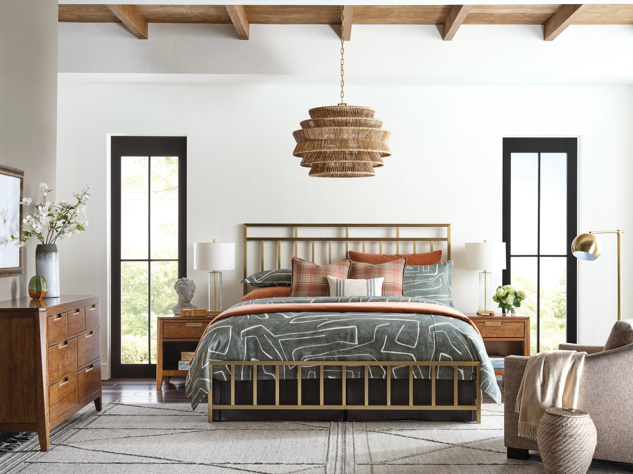 Queen Metal Bed Package