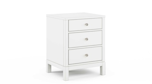 3-Drawer Nightstand