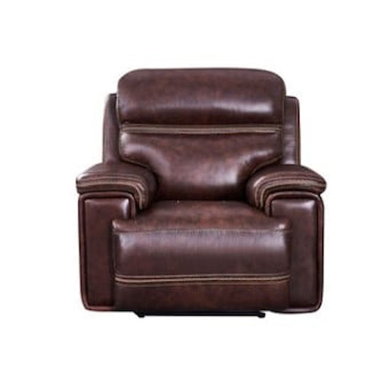 Leather Italia USA Georgetowne Fresno Power Recliner