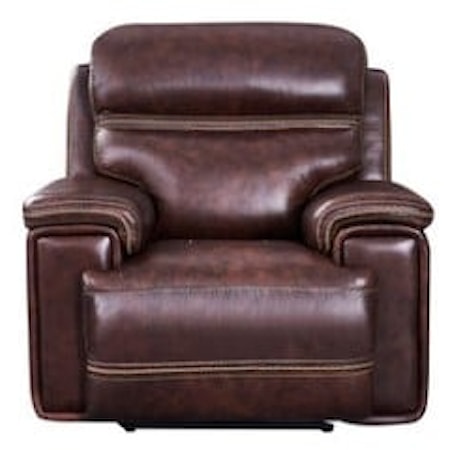 Casual Fresno Power Recliner with USB Port