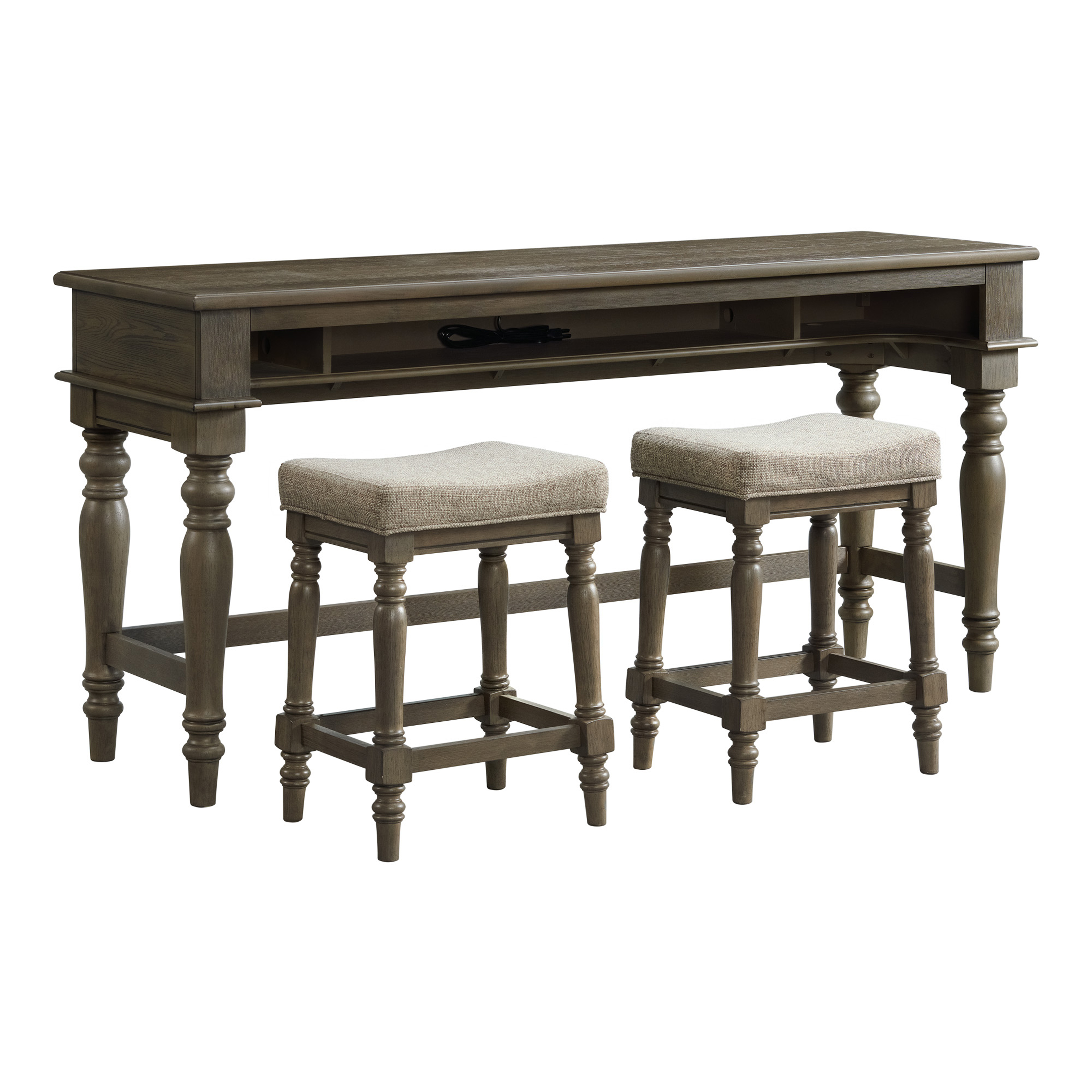 Counter Height Console Table