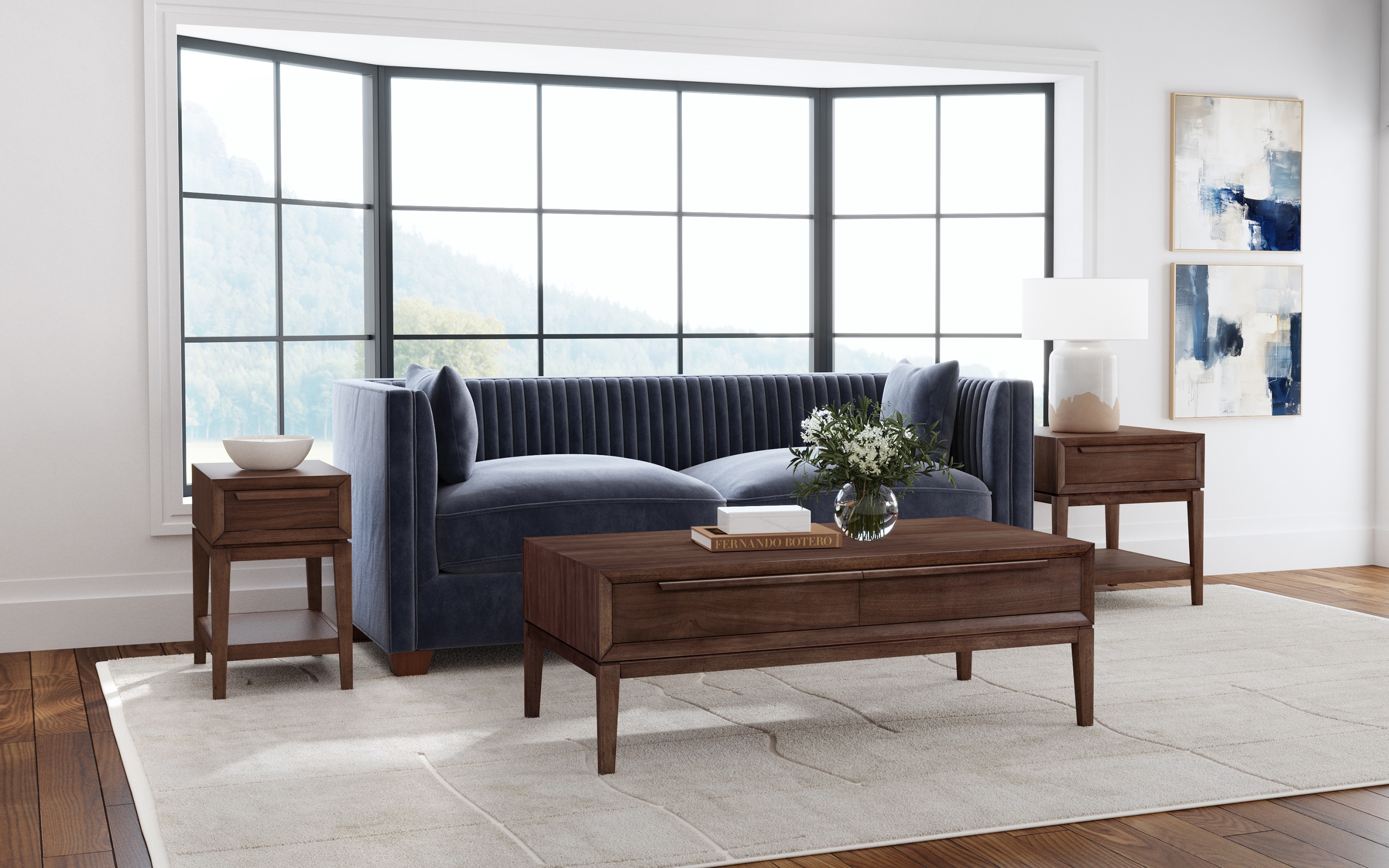 2-Drawer Coffee Table