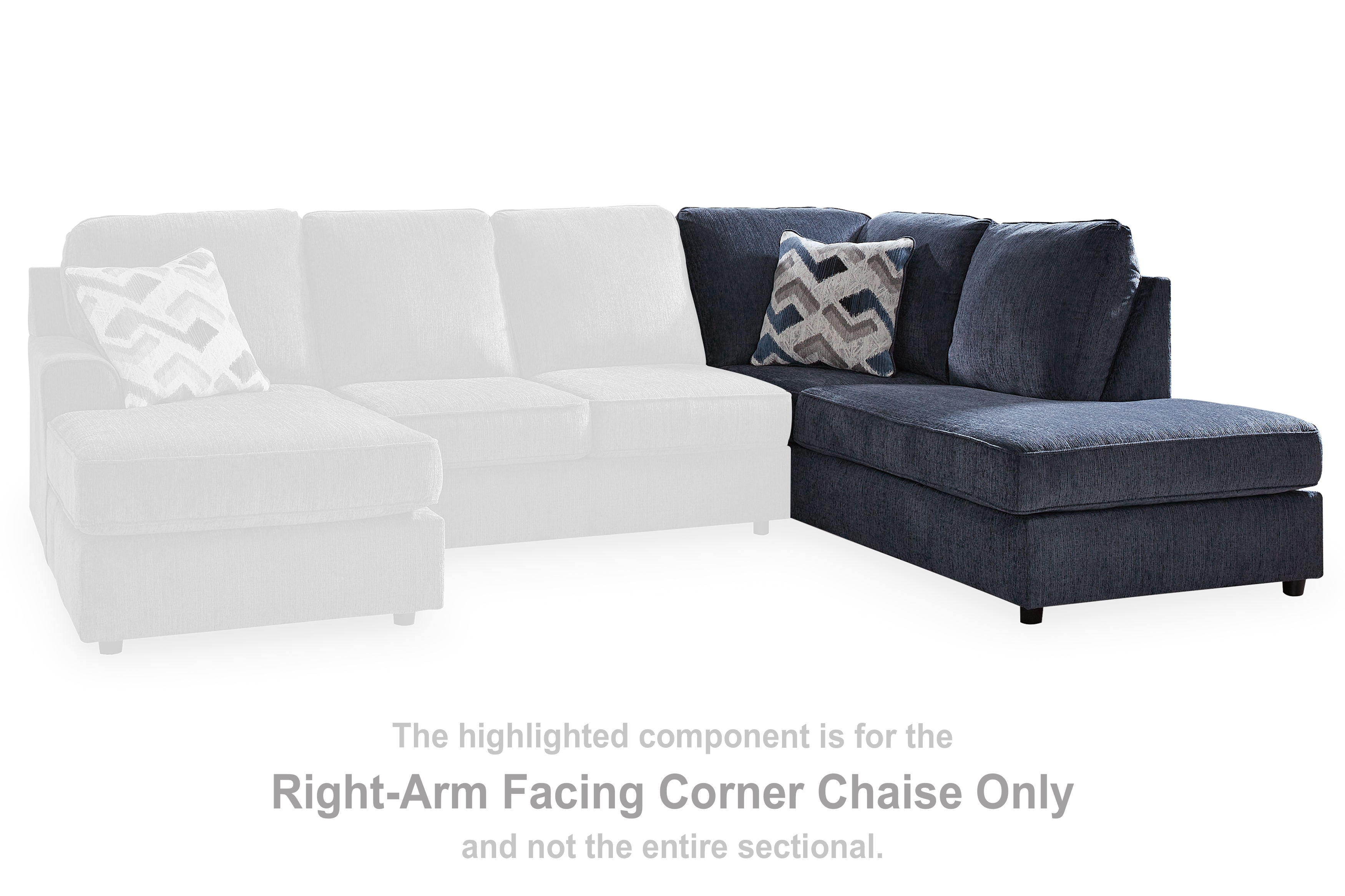 Signature Design by Ashley Albar Place 2-Piece Sectional And Ottoman