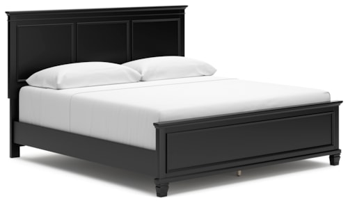 Casual King Panel Bed
