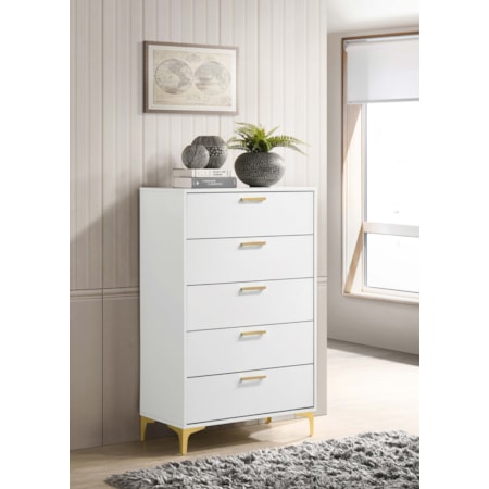 Kendall 5-Drawer Bedroom Chest