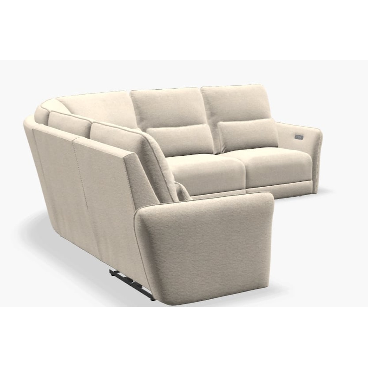 Palliser Chelsea 4-Seat Corner Curve Sectional