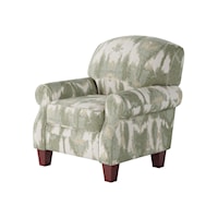 Accent Chair with Rolled Arms