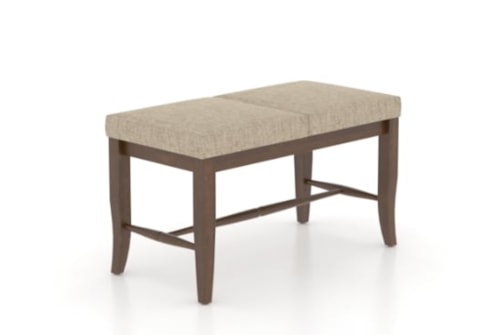 Transitional Customizable Bench