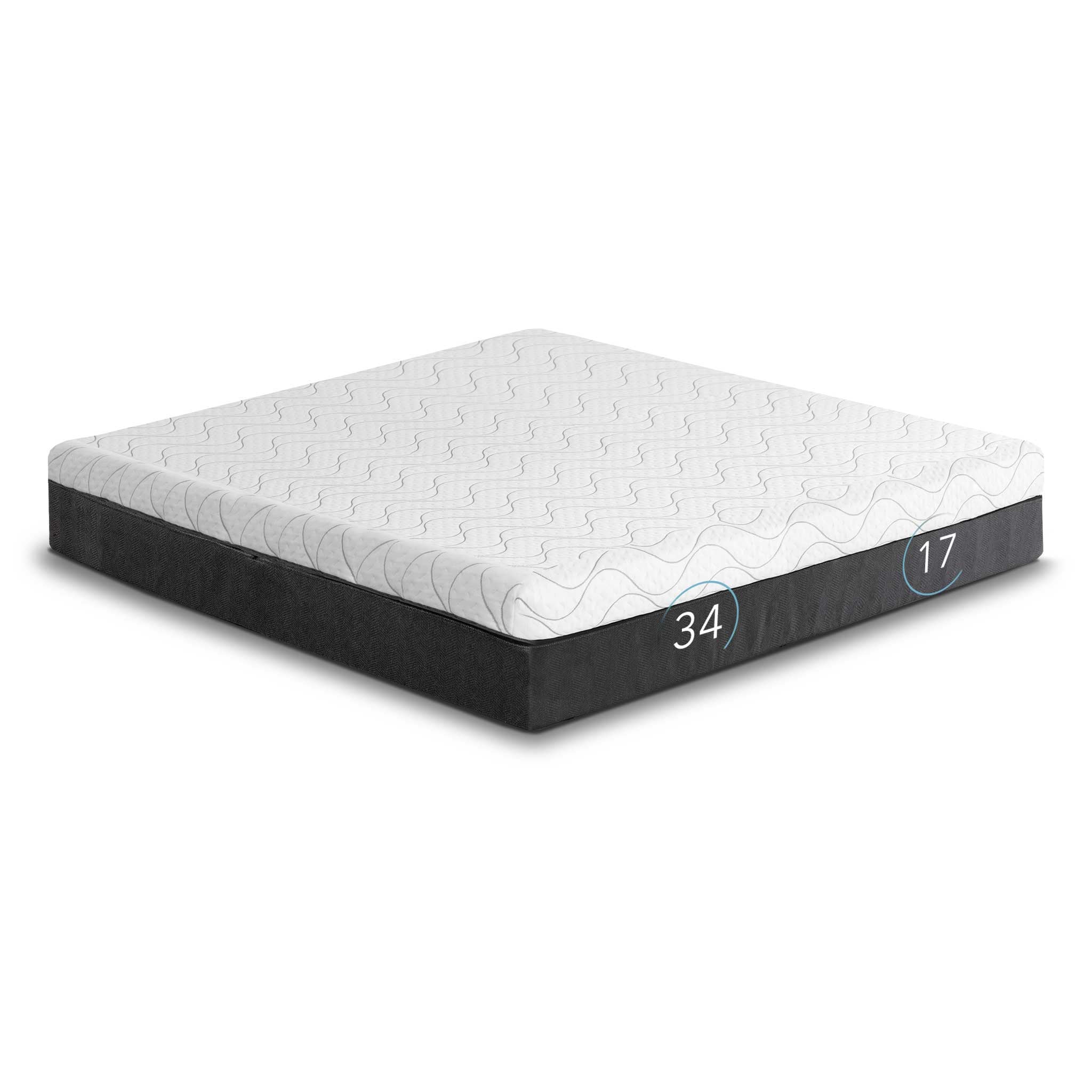 Queen 12" Smooth Top Smart Bed