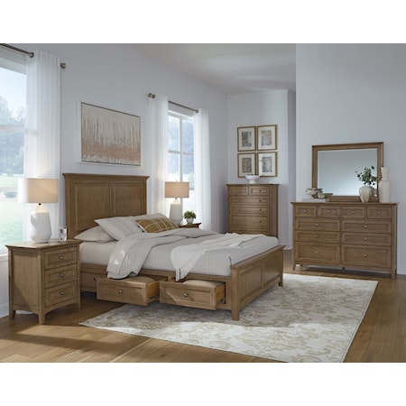 5-Piece Queen Premier Storage Bedroom Set