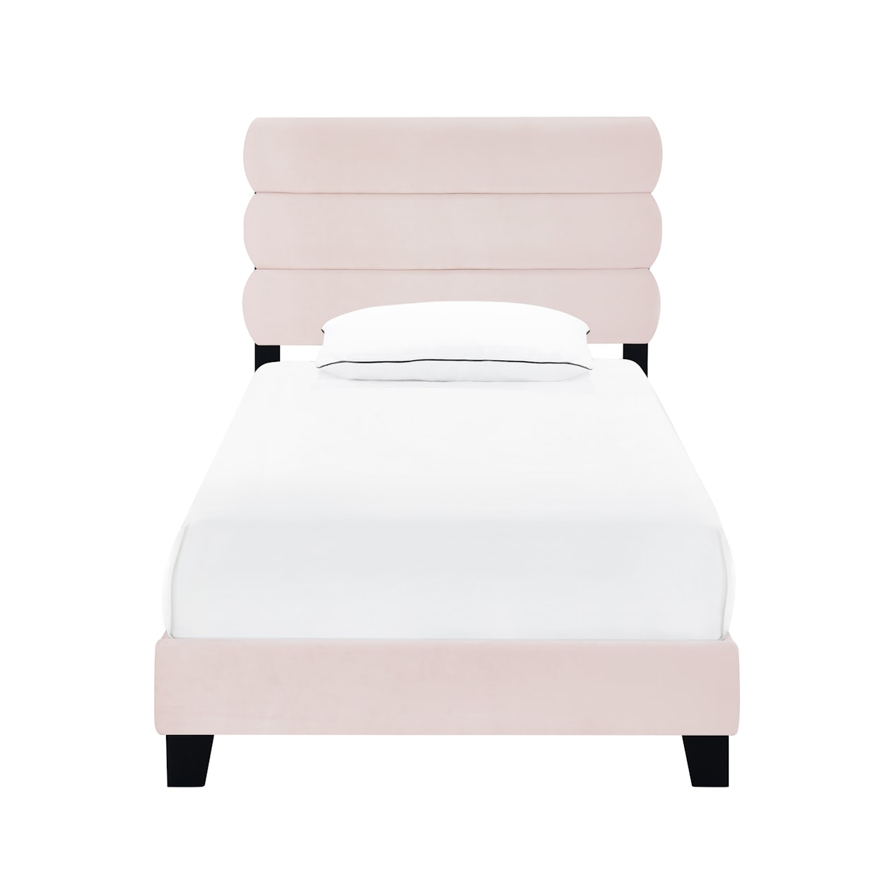 Accentrics Home Fashion Beds Twin Upholstered Bed