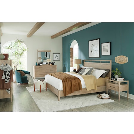 Transitional 5-Piece Full Bedroom Set