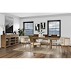 Riverside Furniture Bozeman Trestle Dining Table