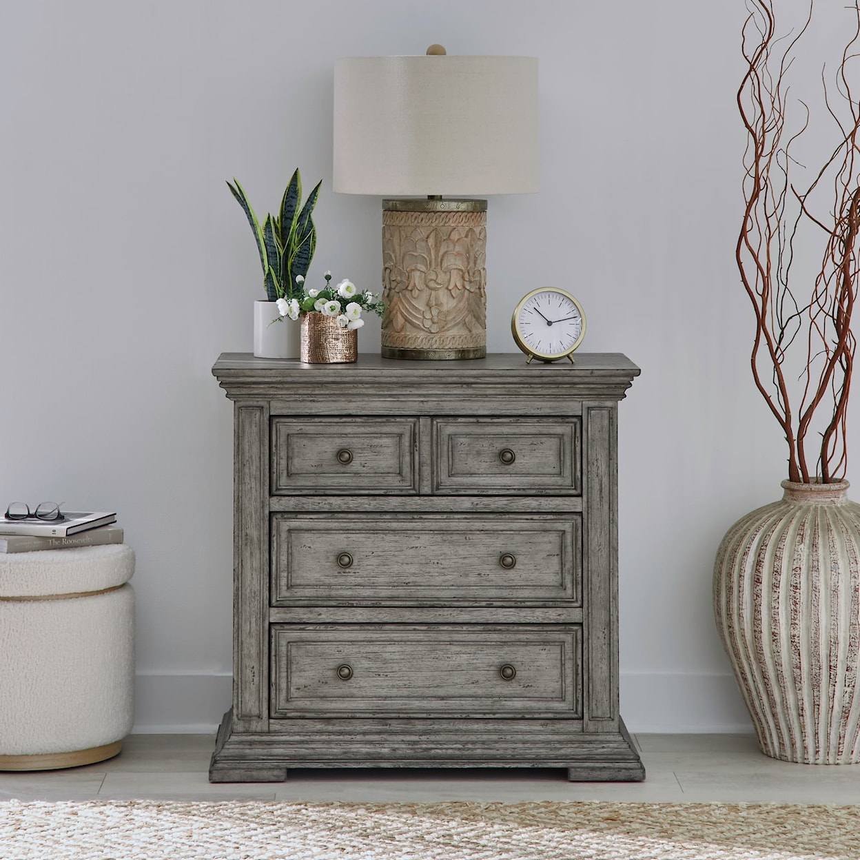 Liberty Furniture Big Valley 3-Drawer Nightstand