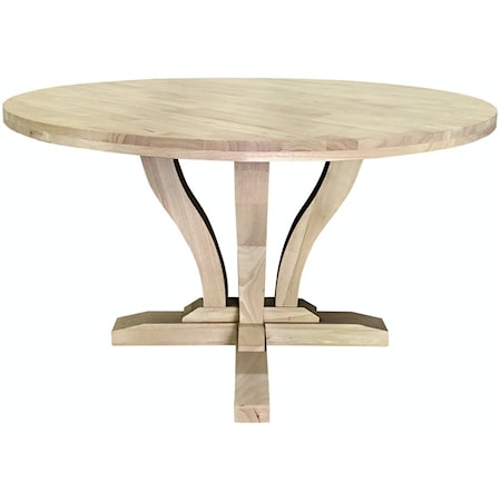 Round Elle Solid Table