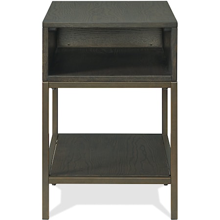 Contemporary Rectangular Chairside Table