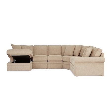 Sectional Sofa with Storage Chaise