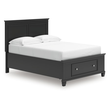 Full Panel Storage Bed