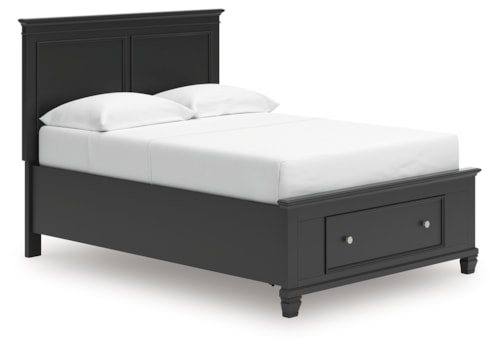 Full Panel Storage Bed