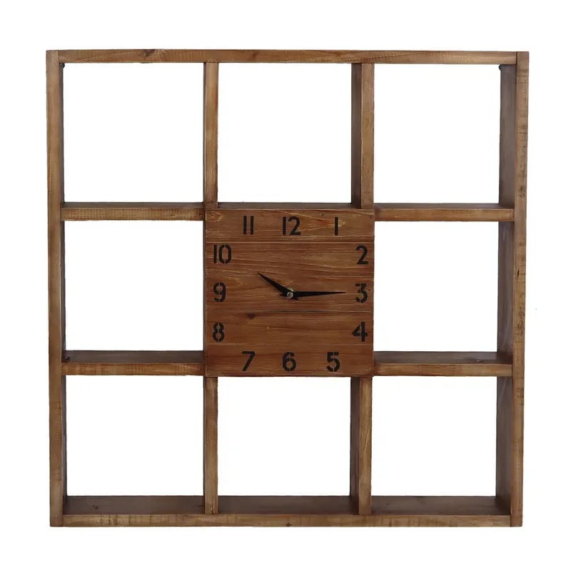 Time Storage Wall Clock