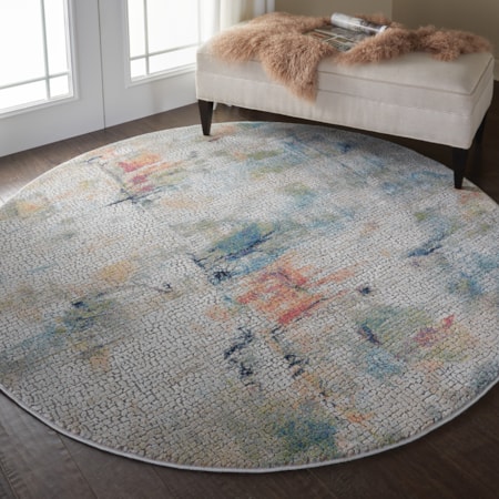 6&apos; Round  Rug